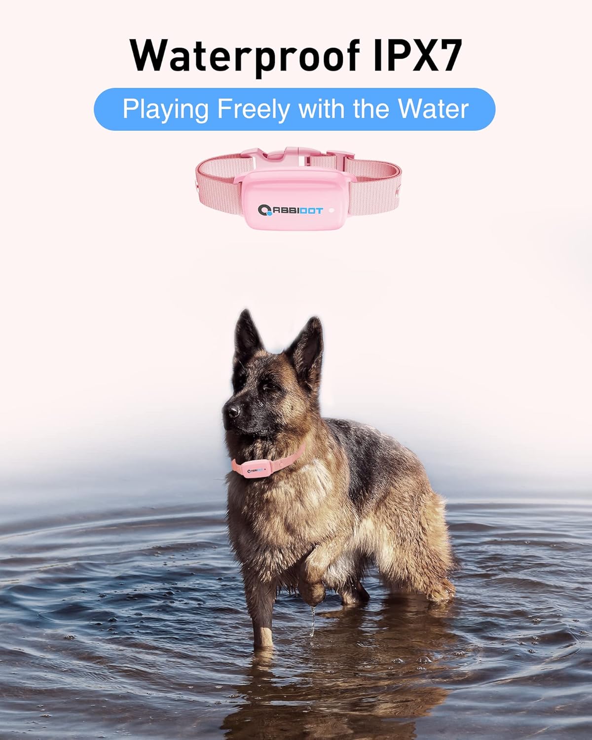 ABBIDOT 3300 Ft Dog Training Collar with Remote - [New Version] Shock Collar, 5 Training Modes, 88 Levels e Collar, Waterproof Training Collar for Small Medium Large Dogs(15~120 lbs)