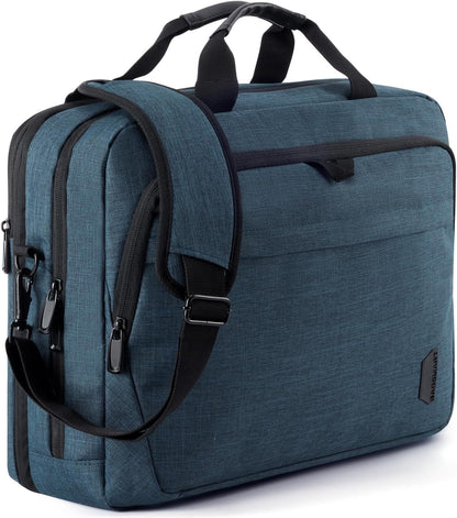 BAGSMART 17.3 Inch Laptop Bag, Expandable Computer Bag Laptop Briefcase Men Women Laptop Shoulder Bag