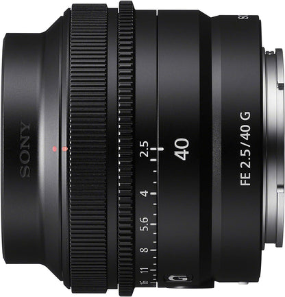 Sony FE 40mm F2.5 G Full-Frame Ultra-Compact G Lens