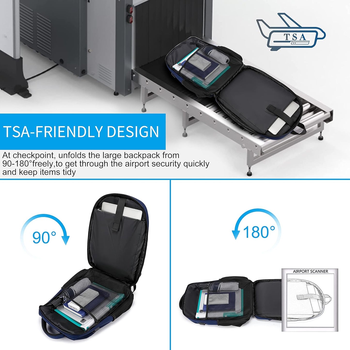 Laptop Backpack Travel Computer Backpack College Bookbag School Backpack