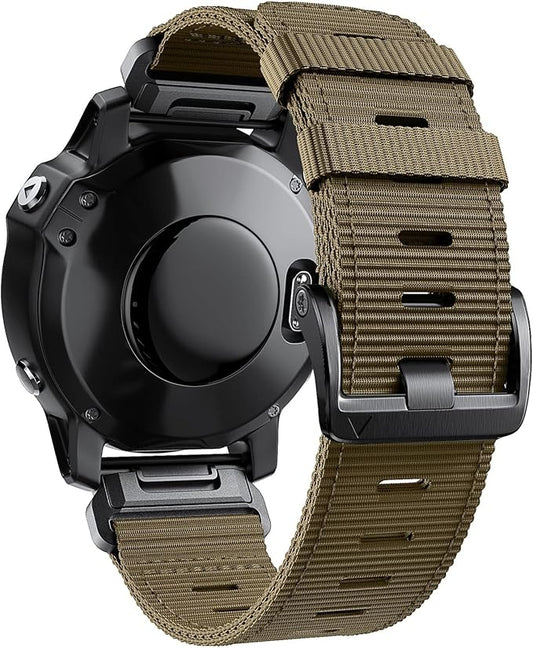 Purilite Select 22mm Nylon Watch Strap for Garmin 47mm Watches