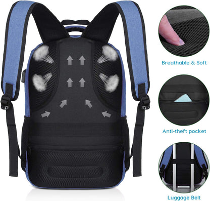 Backpack for Teen Girls,Boys School Backpack for Women with USB,College Backpack,Big Flower