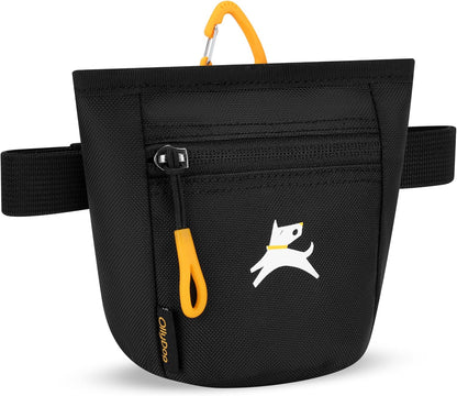 OllyDog Goodie Treat Bag, Dog Treat Pouch, Waist Belt Clip for Hands-Free Training, Magnetic Closure, Dog Training and Behavior Aids, Three Ways to Wear (Wet Weather)
