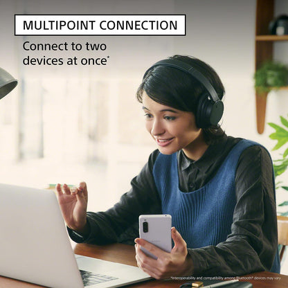 Sony WH-CH720N Noise Cancelling Wireless Headphones Bluetooth Over The Ear Headset with Microphone and Alexa Voice Control, Black