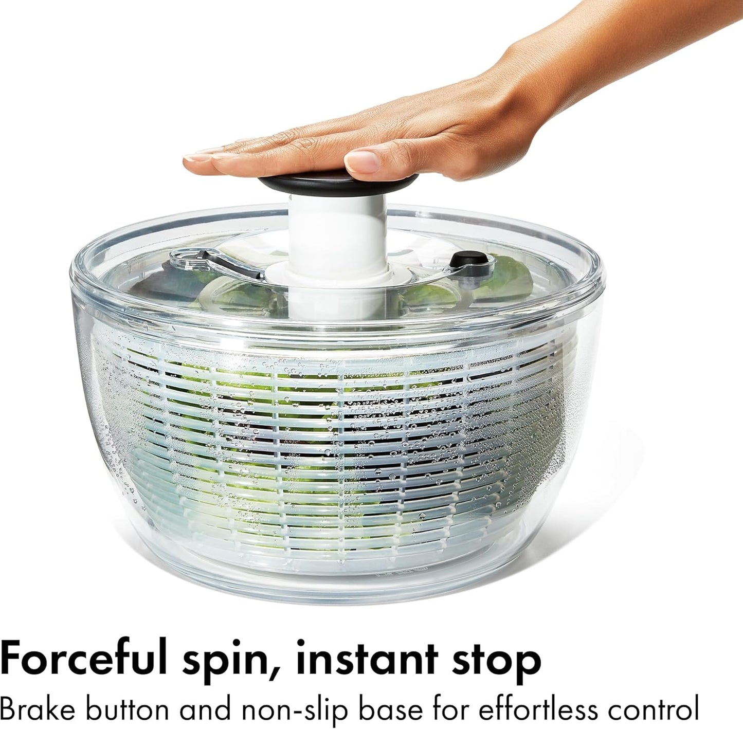 OXO Good Grips Good Grips Salad Spinner, 10.25-Inch Clear