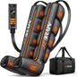 JZBRAIN Air Compression Leg Recovery Boots : Sequential Full Leg Massager for Swelling Relaxation, Circulation & Muscle Relief – 11 Intensities 6 Modes 3 Heat for Post-Workout Fast Recovery