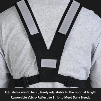 Radio Harness Tactical Vest Radio Holster Chest Rig Walkie Talkies Chest Bag Two Way Radio Chest Pack Outdoor Sports Tool Vest for Security, Fishing, Hunting, Convoy, Hiking and Tourism