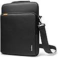 tomtoc 360 Protective Laptop Shoulder Bag for 16-inch MacBook Pro M4/M3/M2/M1 Pro/Max A3403 A3186 A2991 2024-2021, 15-inch MacBook Air 2025-2023, Dell XPS 16/15, Cordura Ballistic Nylon Fabric