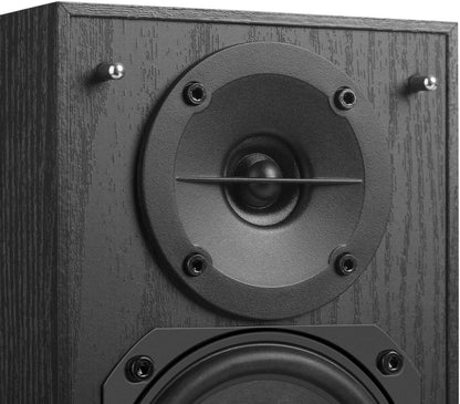 Edifier R33BT Active Bluetooth Computer Speakers - 2.0 Bookshelf Speaker - Powered Studio Monitor, Black - Pair