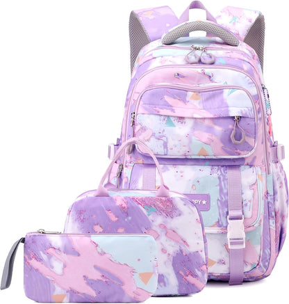 Backpack for Girls Kids Backpack Elementary School Backpack Boys Bookbag Schoolbag for Teen Boys