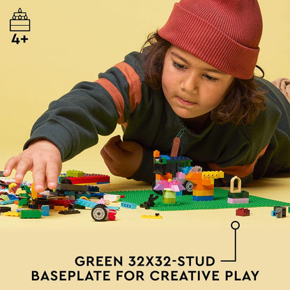 LEGO Classic Large Creative Brick Box 10698 Building Toy Set, Toy Storage Solution for Home or Classrooms, Interactive Building Toy for Kids, Boys, and Girls