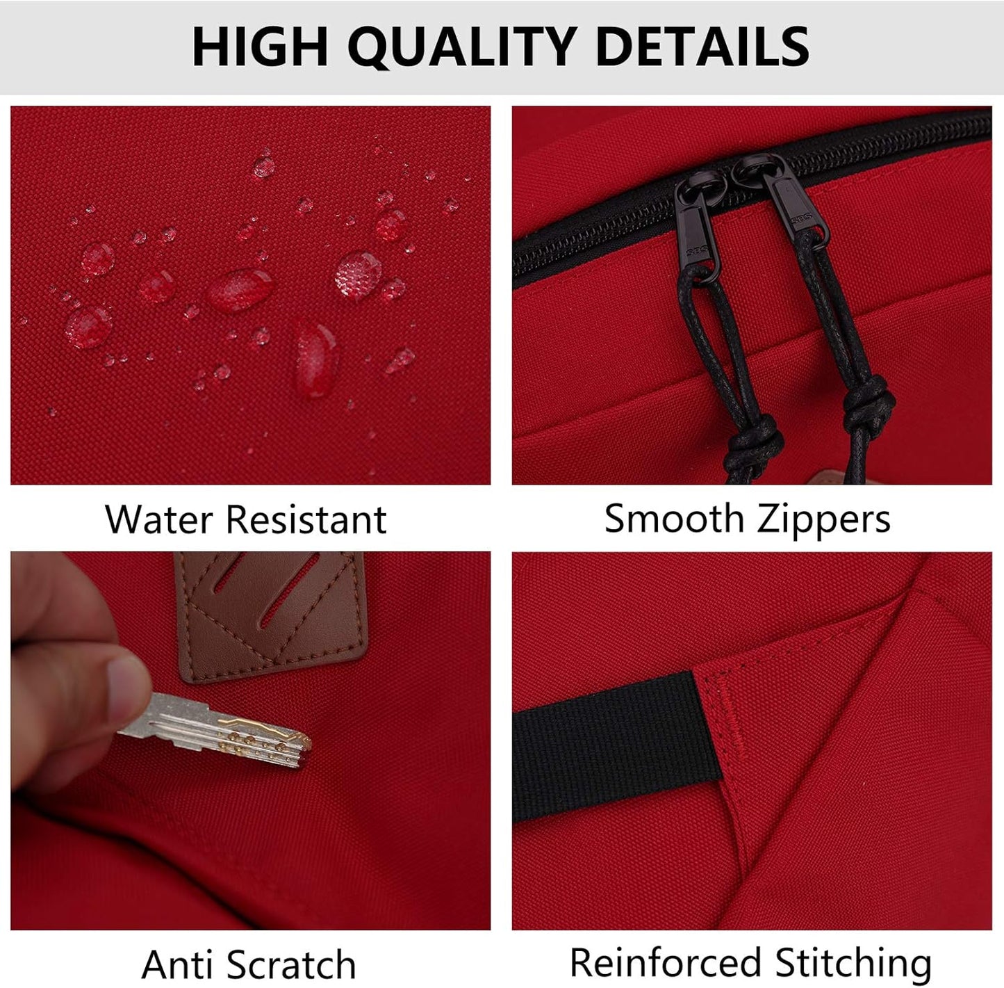 School Backpack for Kids,Lightweight Water Resistant Work Travel Backpack for Women Men Teens VONXURY