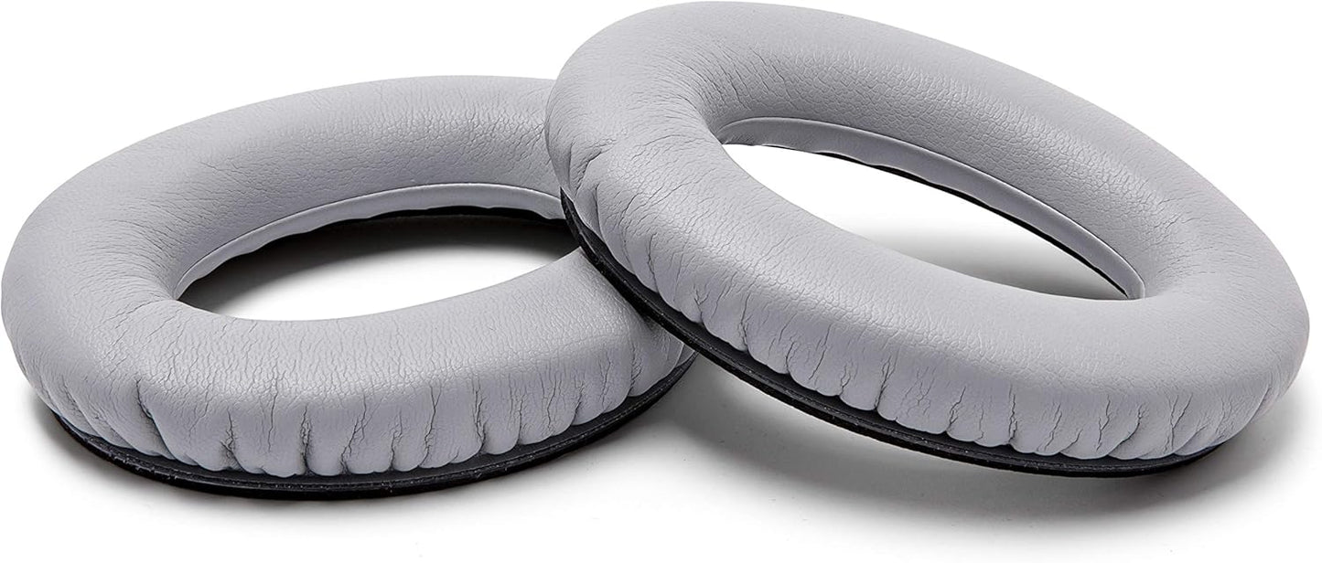 WC Wicked Cushions Upgraded Replacement Ear Pads for Bose QC35 & QC35ii (QuietComfort 35) Headphones & More - Softer Leather, Luxurious Memory Foam, Added Thickness, Extra Durability | Midnight Blue