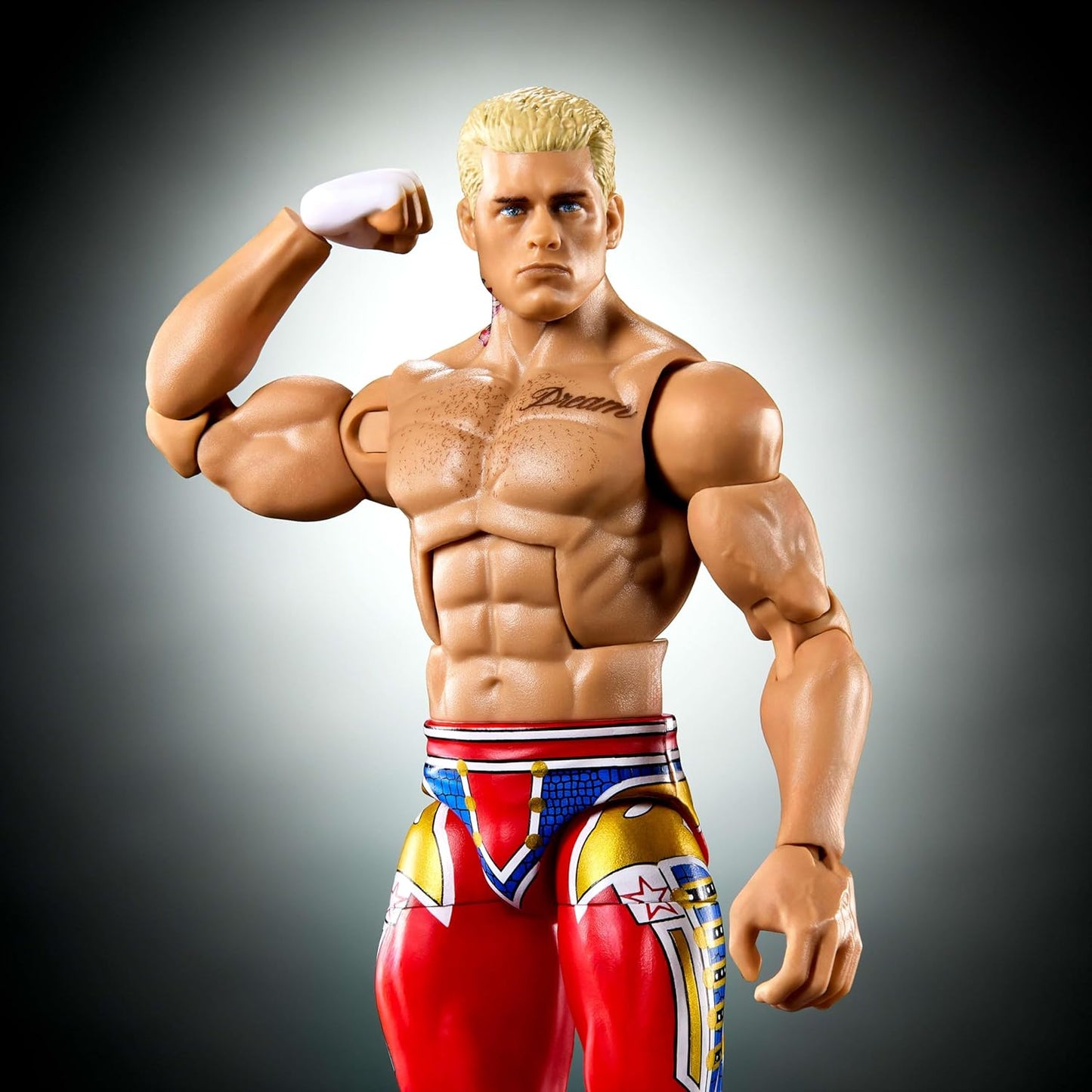 Collectible 6.77-Inch Sports Action Figure – WWE Elite Collection Top Picks The American Nightmare Cody Rhodes - PuriLite