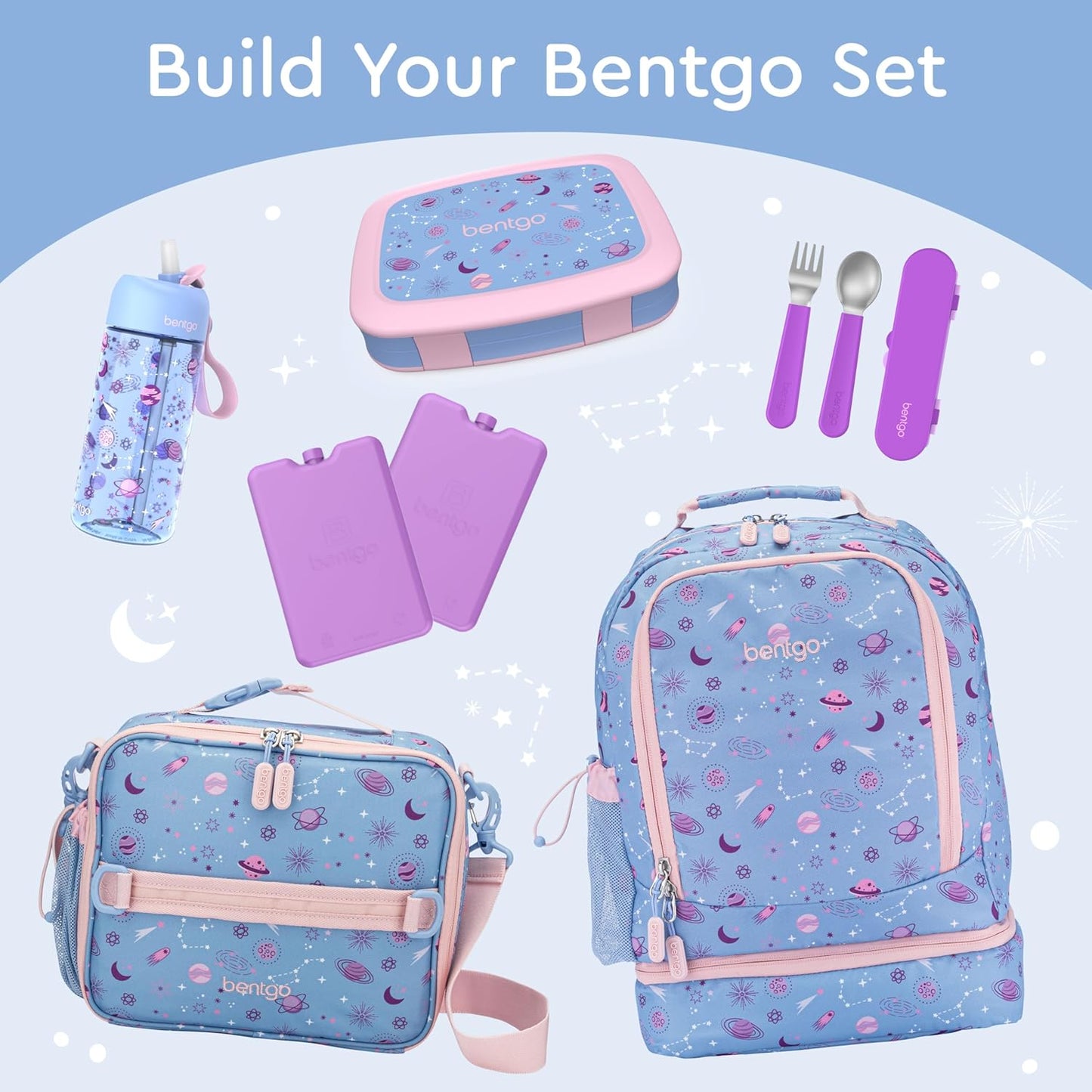 Bentgo Kids Prints Leak-Proof, 5-Compartment Bento-Style Kids Lunch Box - Ideal Portion Sizes for Ages 3-7, Durable, Drop-Proof, Dishwasher Safe, & Made with BPA-Free Materials (Green Rainbow)