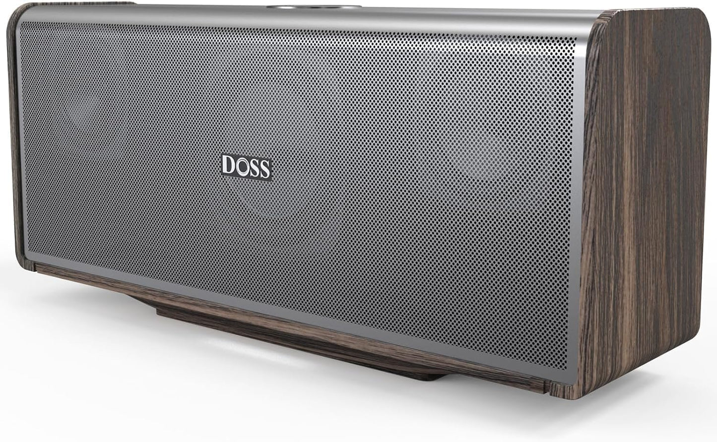 DOSS SoundBox Ultra Bluetooth Speaker with 2.1 Sound Channel Audio, 80W Superior Sound with Deep Bass, Two DSP Technologies, 18H Playtime, BT 5.3, Wireless for Home, Office, Bedroom-Gold