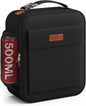 HOTOR Insulated Lunch Bag for Women Men Cooler Lunch Box, Black