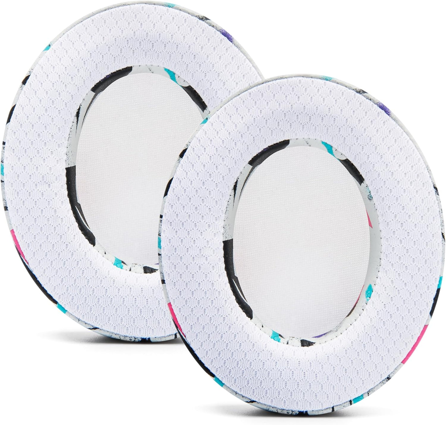 WC Freeze for Arctis Nova - Hybrid Fabric Cooling Gel Replacement Earpads for Arctis Nova Pro Wired, Nova 7, 5, 4, 3, 1 - Made by Wicked Cushions (Does Not Fit Nova Pro Wireless) | Black