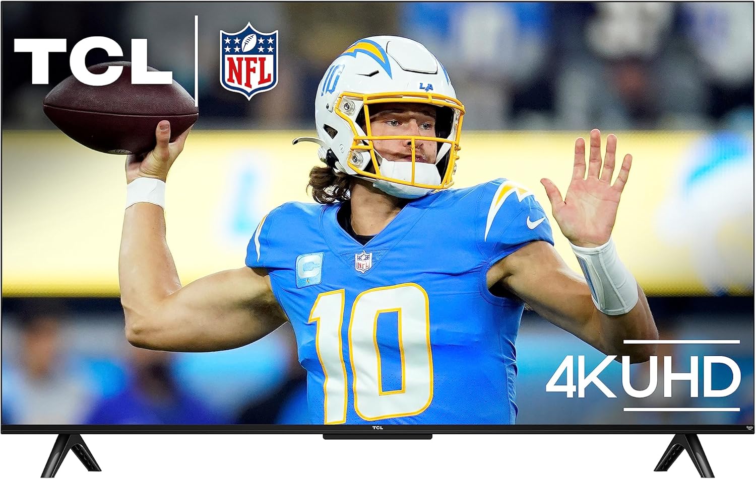 TCL 55-Inch Class S4 4K LED Smart TV with Fire TV (55S450F-CA), Dolby Vision HDR, Dolby Atmos, Alexa Built-in, Apple Airplay Compatibility, Streaming UHD Television, Black - PuriLite