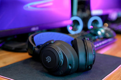 WC Freeze for Arctis Nova - Hybrid Fabric Cooling Gel Replacement Earpads for Arctis Nova Pro Wired, Nova 7, 5, 4, 3, 1 - Made by Wicked Cushions (Does Not Fit Nova Pro Wireless) | Black