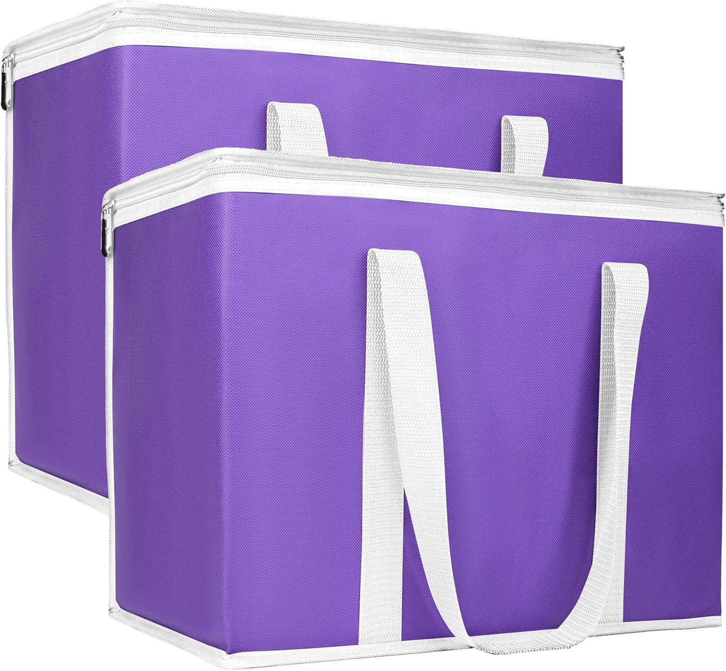 Purilite Select™ Insulated Food Delivery Bag – Extra Large Thermal Carrier for Hot &amp; Cold Food Transport