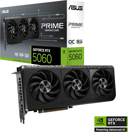 ASUS Dual GeForce RTX 4060 EVO White OC Edition 8GB GDDR6 (PCIe 4.0, 8GB GDDR6, DLSS 3, HDMI 2.1a, DisplayPort 1.4a, Axial-tech Fan Design, 0dB Technology, Dual BIOS, Auto-Extreme Tech)