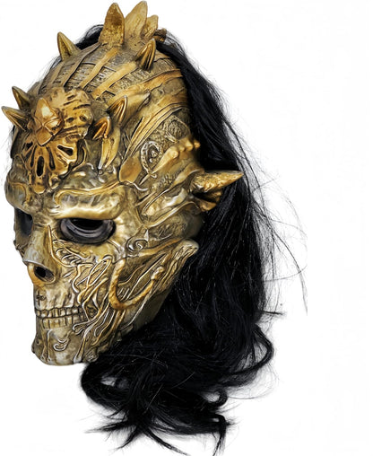 MILERUN Persian Death Army Leader Mask-Realistic LARP and Halloween Costume Accessory
