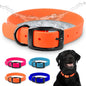 Regal Dog Products Small Orange Waterproof Hunting Dog Collar with Heavy Duty Black Hardware Buckle & D Ring | Custom Fit Vinyl-Coated Webbing Water Resistant Collar for Small, Medium & Large Dogs