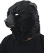 Black Bear Head Mask Full Face Plush Bear Costume Deluxe Halloween Party Animal Head Masks