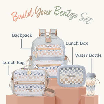 Bentgo Kids 5-Compartment Leak-Proof Bento-Style Lunch Box (Whimsy & Wonder Collection) - Ideal for Ages 3-7, Drop-Proof & Durable, Dishwasher Safe, & PFAS & BPA-Free Materials (Starry Sprinkle)