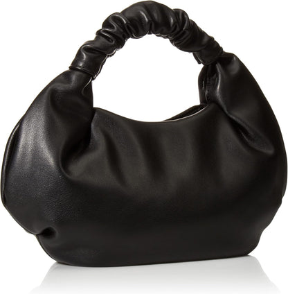 Purilite Select Women’s Faux Leather Ruched Handle Bag