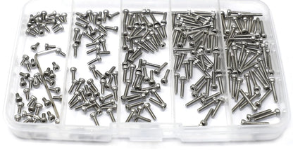 iexcell 25 Pcs M6 x 20mm Thread Pitch 1 mm Stainless Steel 304 Hex Socket Head Cap Screws Bolts Kit