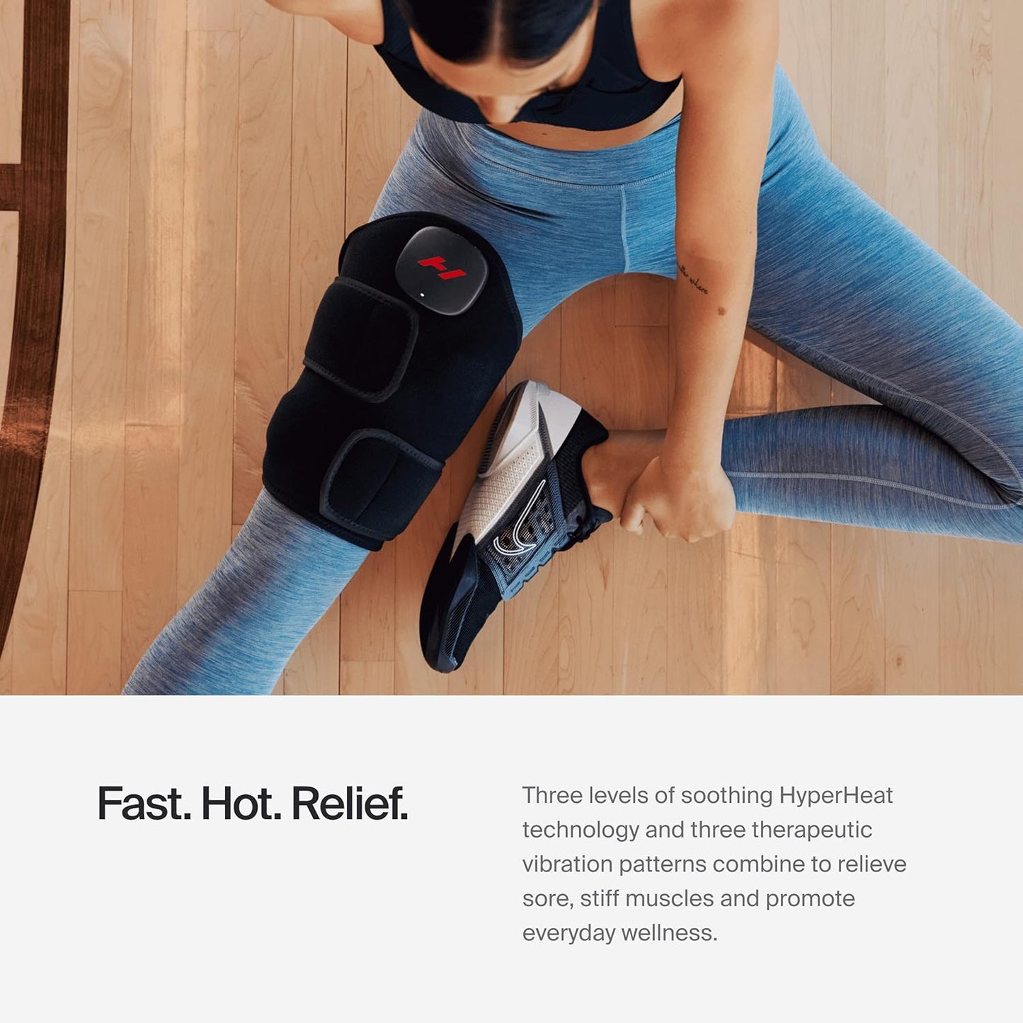 Hyperice Venom 2 Back - Advanced Heat + Vibration Massage Wrap