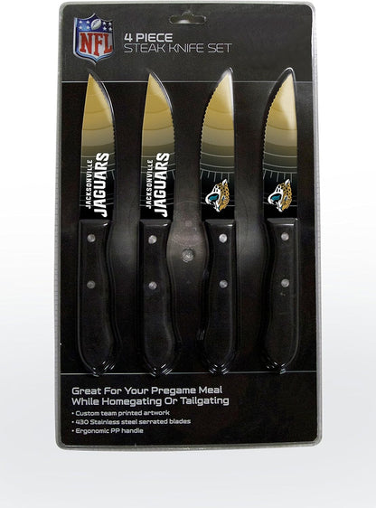 The Sports Vault by Inglasco NFL Chicago Bears Steak Knives