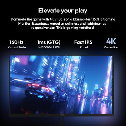 Pixio PX248 Wave 24 inch 200Hz Refresh Rate FHD 1080p Resolution Fast IPS Panel 1ms GTG Response Time Adaptive Sync Gaming Monitor with Adaptive Sync