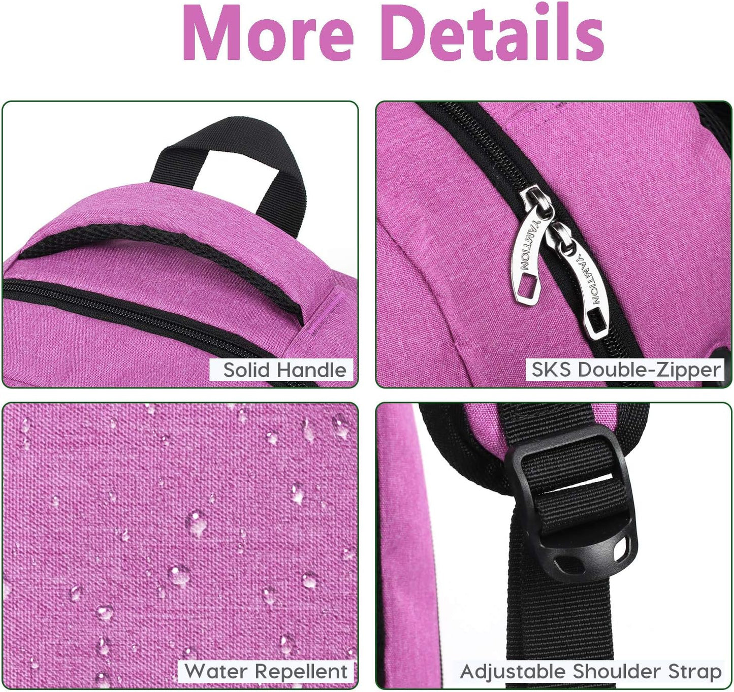 Backpack for Teen Girls,Boys School Backpack for Women with USB,College Backpack,Big Flower