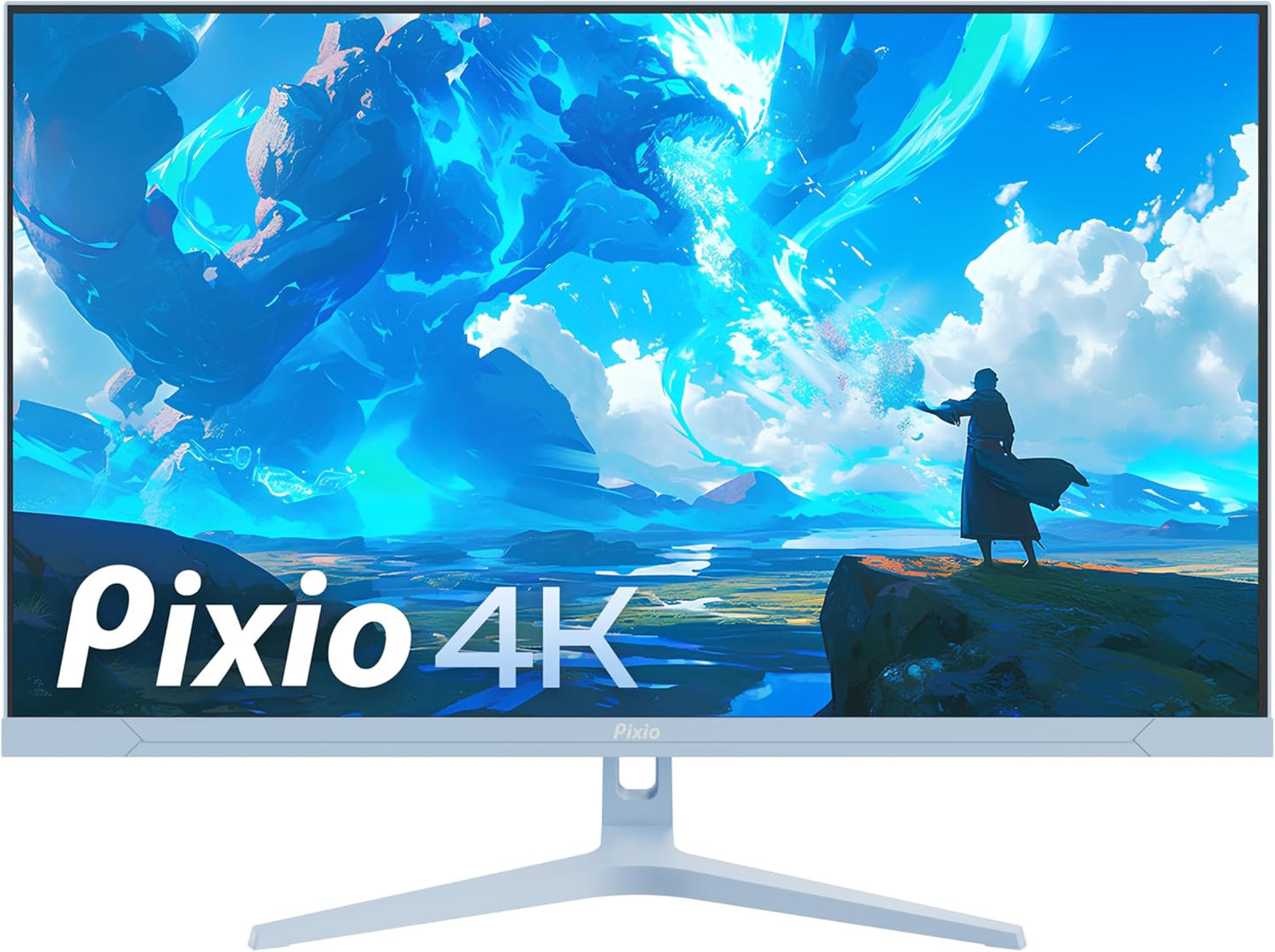 Pixio PX248 Wave 24 inch 200Hz Refresh Rate FHD 1080p Resolution Fast IPS Panel 1ms GTG Response Time Adaptive Sync Gaming Monitor with Adaptive Sync