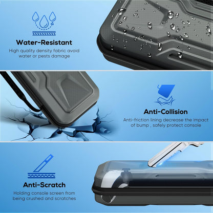 FYOUNG Carrying Case Accessories for PlayStation Portal, Full Protection Bundle with Tempered Glass Screen Protector, Protective Cover, Hard Shell Portable Travel Bag for PS5 Portal Remote Player