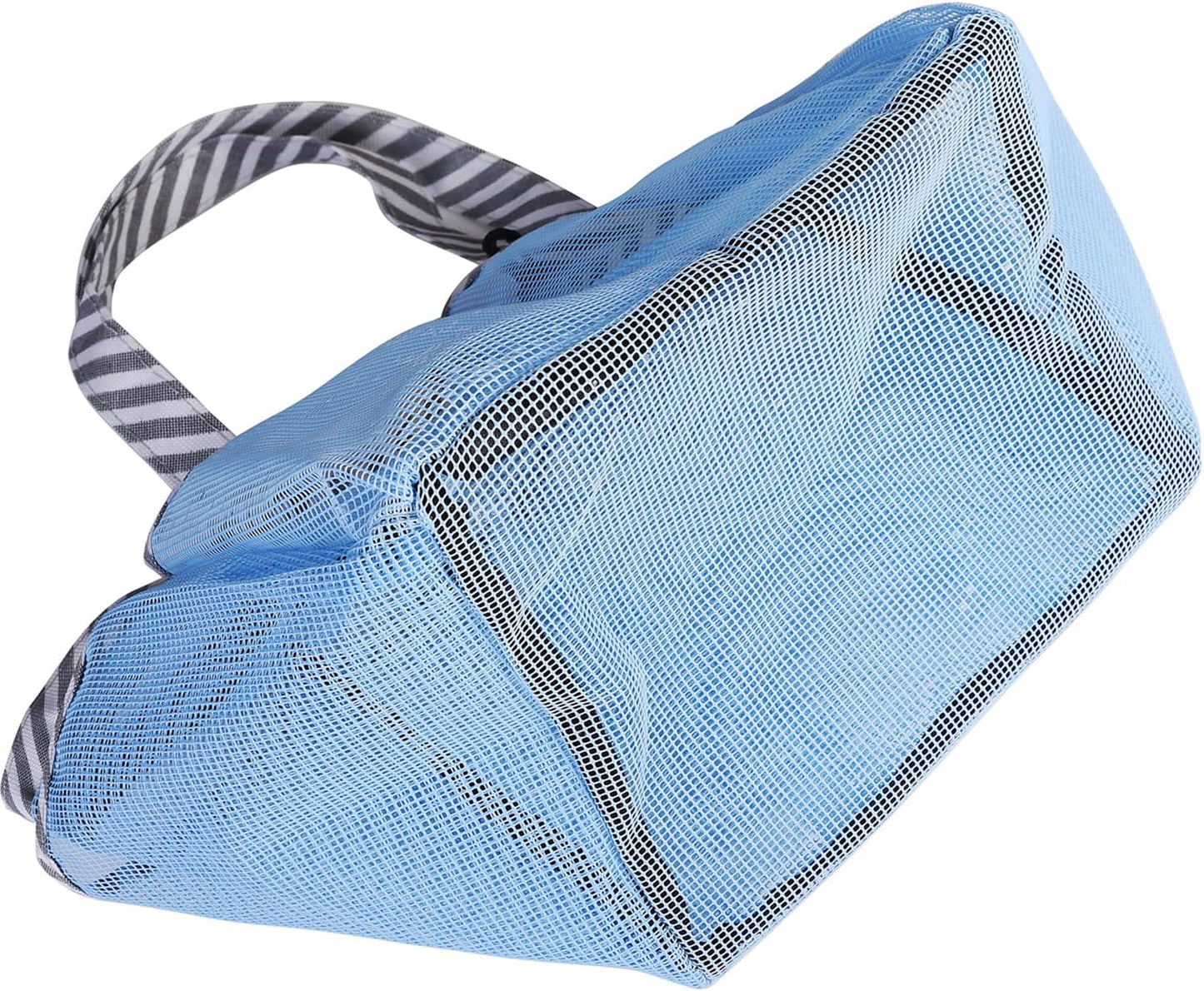 Mesh Shower Caddy Tote, Large College Dorm Bathroom Caddy Organizer with Key Hook and 2 Oxford Handles, Quick Hold, 8 Basket Pockets for Camp Gym