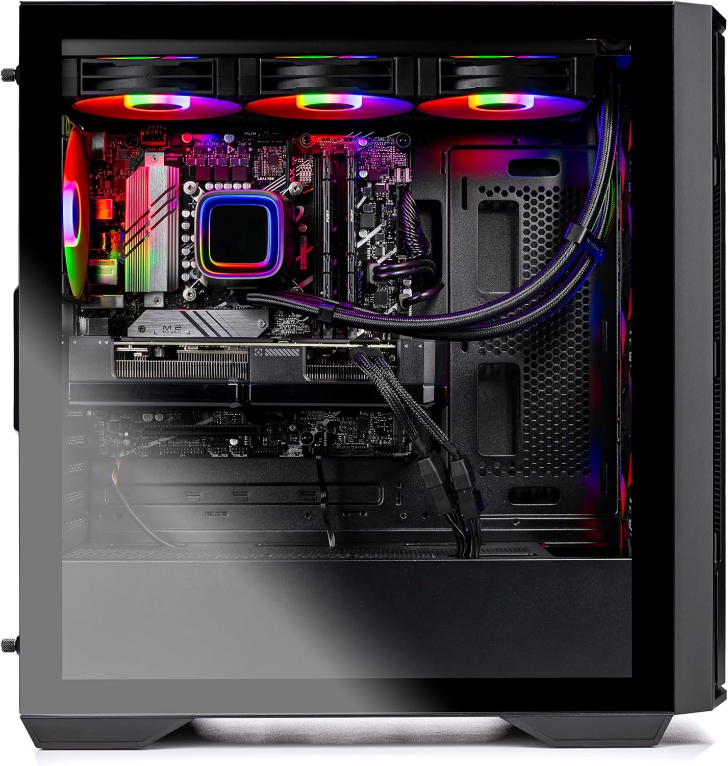 Skytech Shadow Gaming PC, Intel i5 13400F 2.5 GHz (4.6GHz Turbo Boost), NVIDIA RTX 4060 8GB GDDR6X, 1TB NVME, 32GB DDR5 RAM 5200 RGB, 650W Gold PSU, Wi-Fi, Win 11 Home