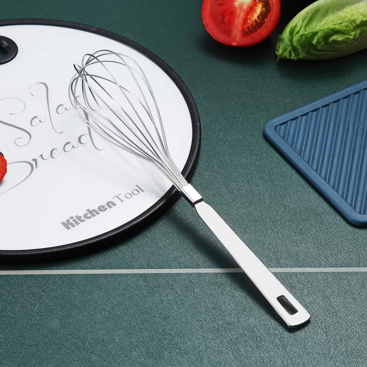 Stainless Steel Cooking Utensils Set, Berglander 13 Pieces Kitchen Utenisls Set, Kitchen Tools Set with Utensil Holder Non-Stick and Heat Resistant,Dishwasher Safe, Easy to Clean (13 Packs)