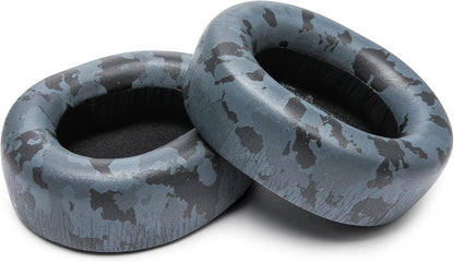 WC Upgraded Replacement Earpads for Steelseries Arctis Nova Pro Wireless Made by Wicked Cushions | Improved Durability, Thickness, Softer Leather, and Sound Isolation | 90's Black