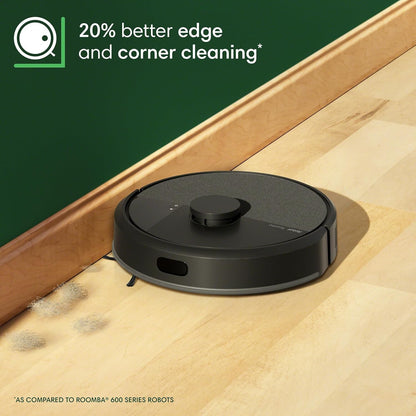 Roomba 105 Combo Robot Vacuum & Mop - Easy to use, Intense Power-Lifting Suction, LiDAR Navigation, Multiple Cleaning Modes, Avoids Mopping Carpets, Self-Charging, Works with Alexa | LiDAR navigation, power-lifting suction