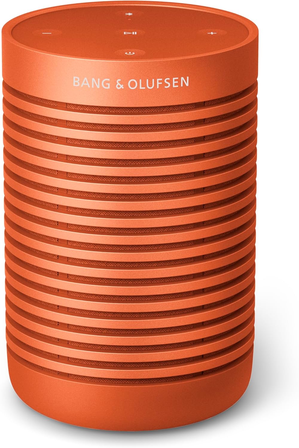Bang & Olufsen Beosound Explore - Wireless Portable Outdoor Bluetooth Speaker, IP 67 Dustproof and Waterproof, Bonfire Orange