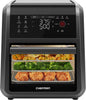 Chefman 12-Quart 6-in-1 Rotisserie Air Fryer Oven & Dehydrator, 12 Presets, Touchscreen, Family Size, Dishwasher-Safe Parts, Black