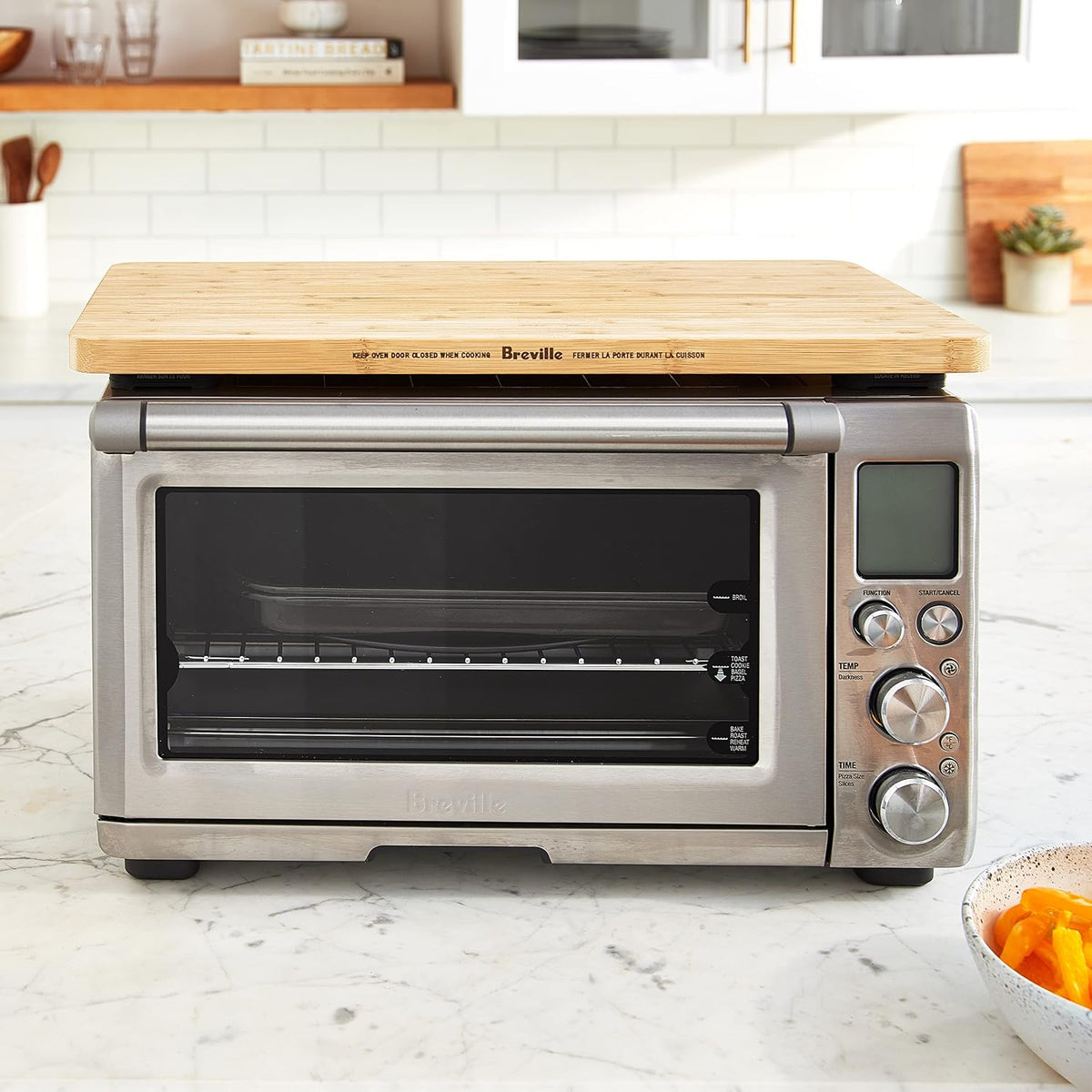 Breville BOV900ACB Bamboo Cutting Board for BOV900 Smart Oven Air, Brown, Large