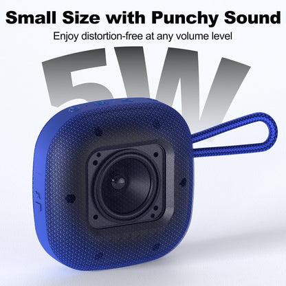 Bobtot Portable Bluetooth Speakers Wireless - IPX7 Waterproof Mini Shower Speaker with 16 Hours Playtime, Loud Stereo Sound, Rich Bass, TWS, Built-in Mic, Small Size for Travel Sport, Green