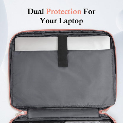 bagasin Laptop Sleeve Case, 15 15.6 16 inch TSA Laptop Sleeve Water Resistant with 4-Layer Protection, Computer Carrying Bag Compatible with MacBook, HP, Dell, Lenovo, Asus Notebook