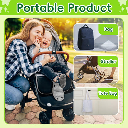 Baby Grooming Kit - 19 in 1 Nursery Essentials Baby Registry Shower Gift for Newborns, Infants, Toddlers, Boys, Girls Kids-Safety Baby Comb, Brush, Finger Toothbrush, Nail Clippers, Scissors(Green)