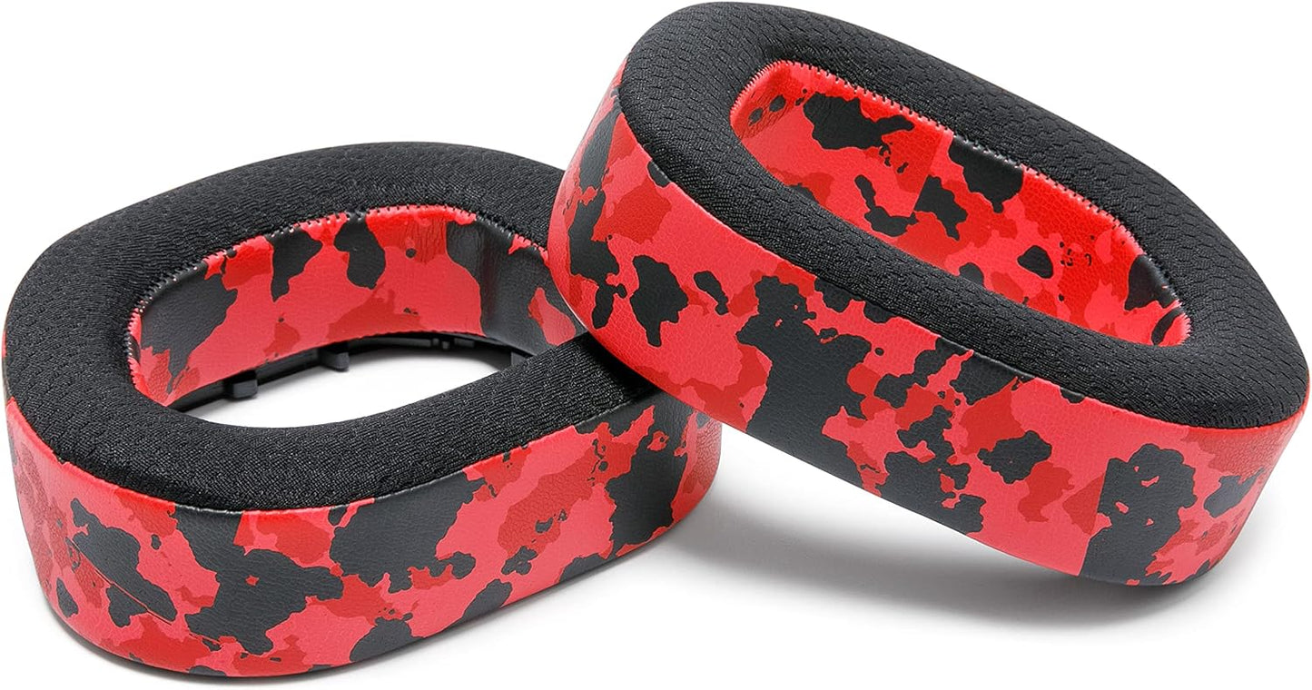 WC Freeze HS80 - Cooling Gel Earpads for Corsair HS80 RGB Wireless, Wired, & HS80 Max by Wicked Cushions - Elevate Comfort, Thickness & Sound Isolation for Epic Gaming Sessions | Black